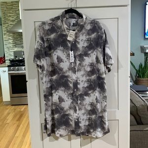 The Rail Mens Rayon Shirt, XXL TALL Fit